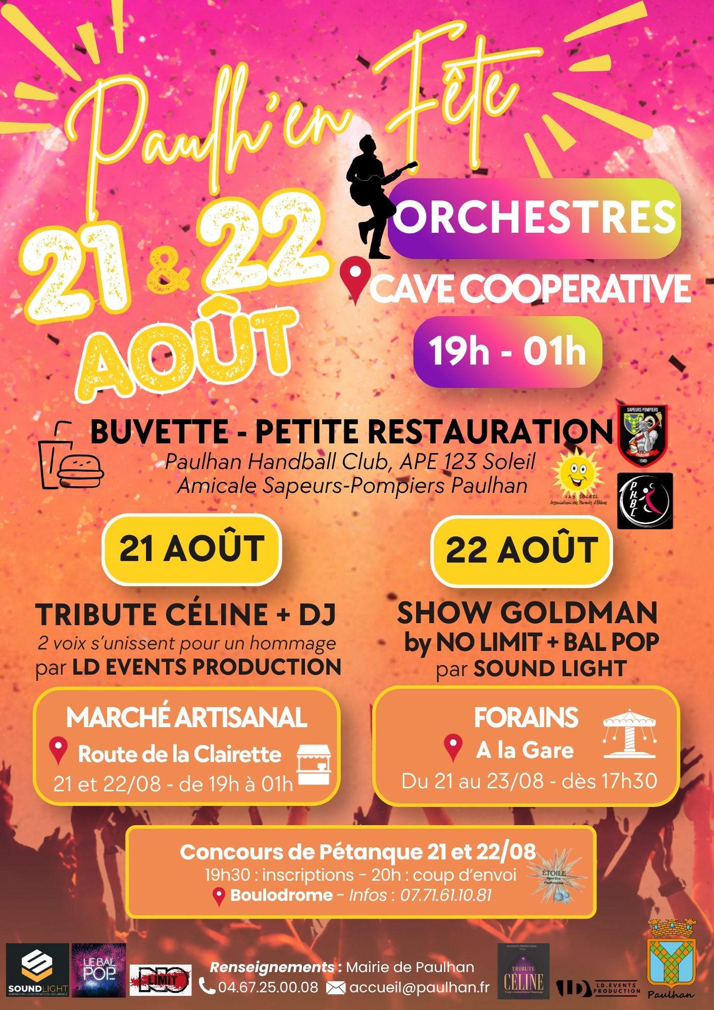 PAULH'EN FETE Rue de la Clairette Paulhan 2026-08-21