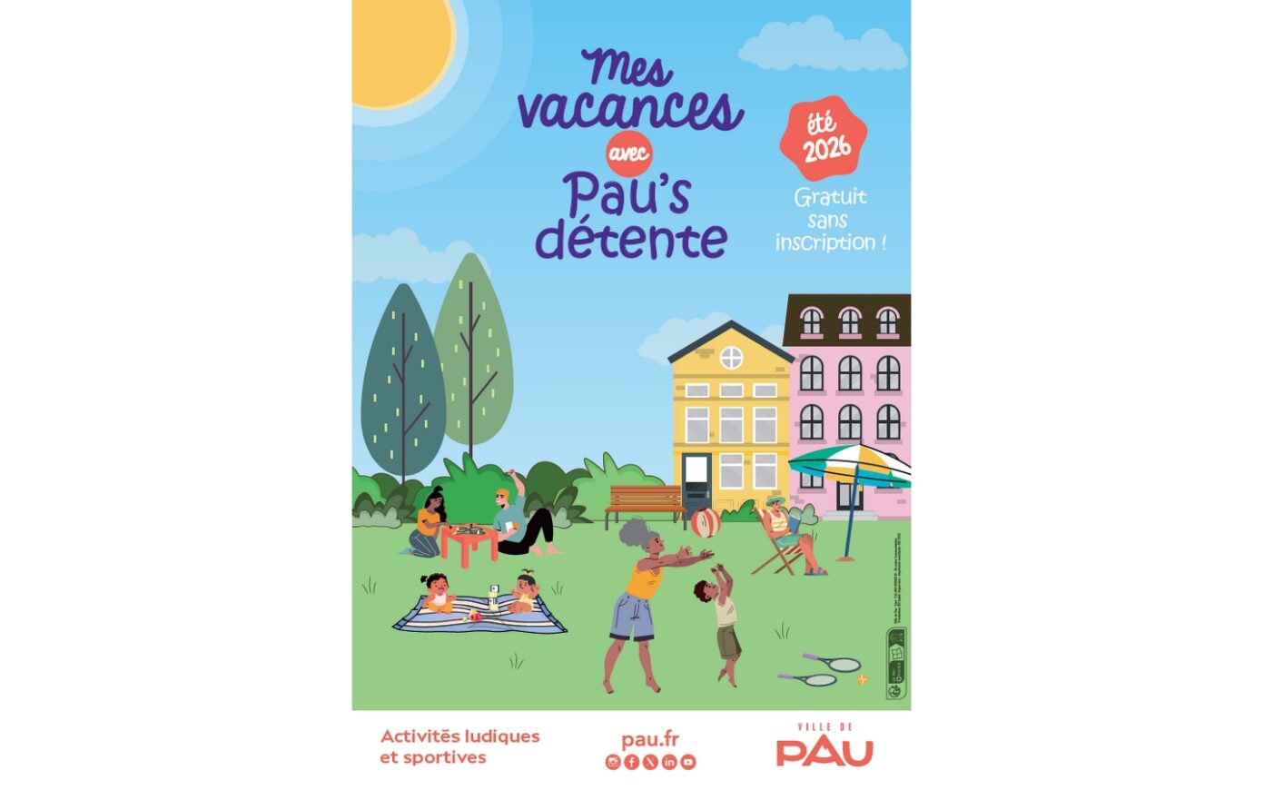 Pau’s Détente Parc Pesquidoux Coulée verte Coulée verte Pau