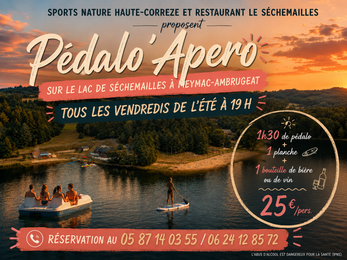 Pédalo&rsquo; Apéro  Ambrugeat