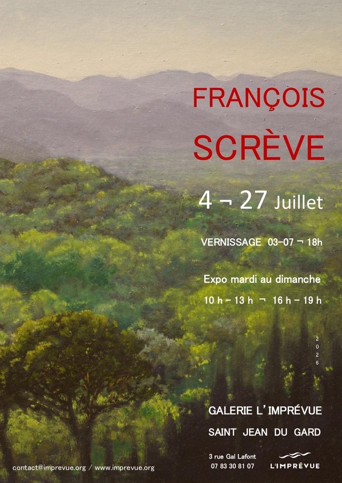 Peintre du dehors, L&rsquo;Imprévue, Saint-Jean-du-Gard