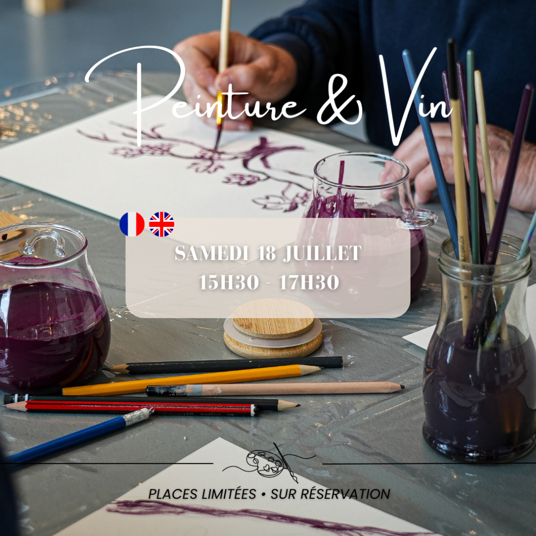 Peinture & Vin au Château Larose-Trintaudon Saint-Laurent-Médoc