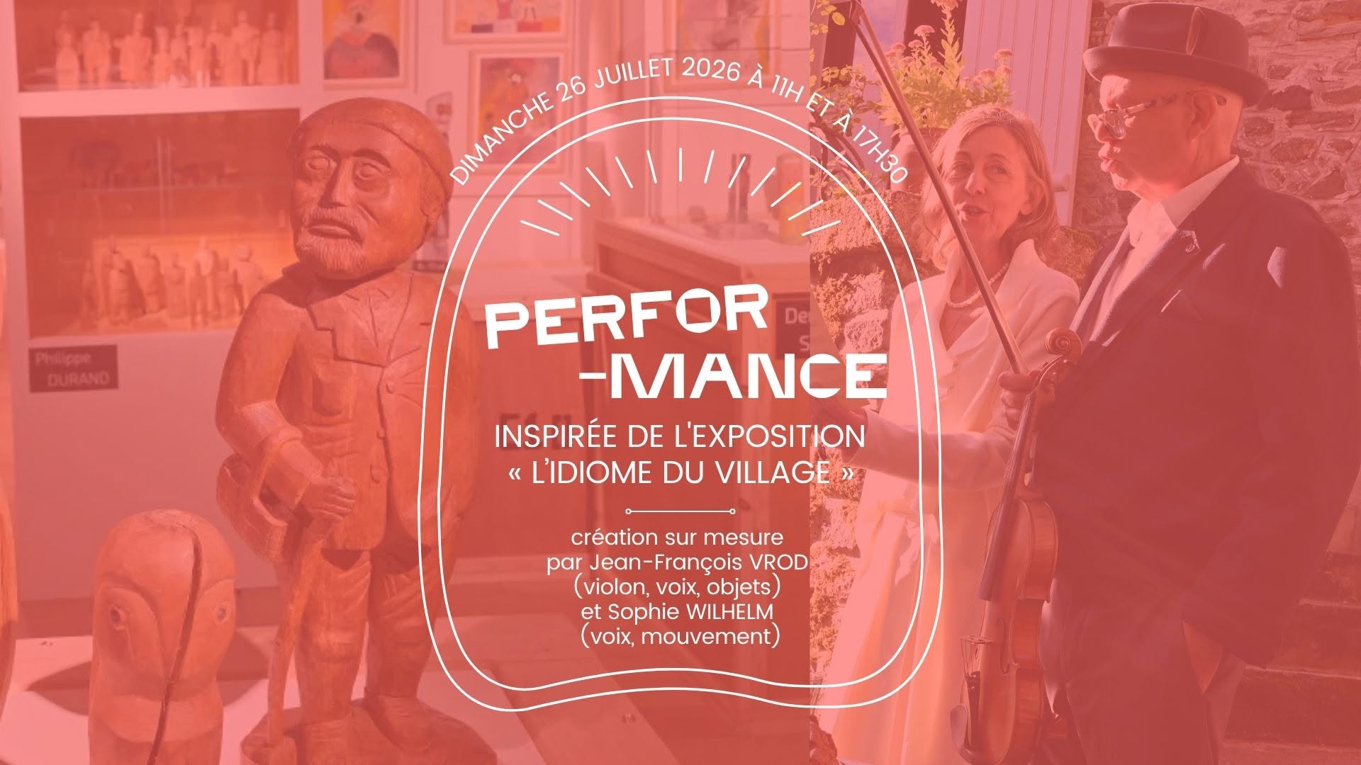 Performance musicale autour de l'expsoition L'idiome du village 2 rue du Musée Cécile Sabourdy Vicq-sur-Breuilh 2026-07-26