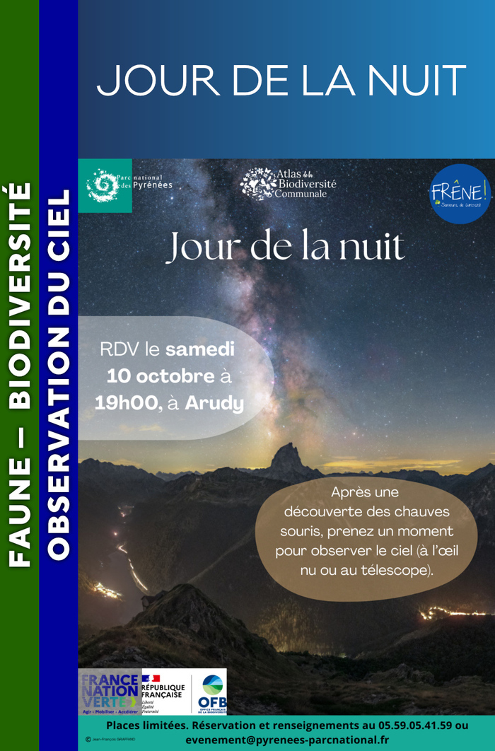 PIC DU MIDI - Jour de la Nuit Arudy Arudy