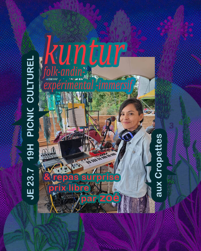 Picnic Culturel avec KUNTUR, I am staying positive – buvette du parc des Cropettes, Genève