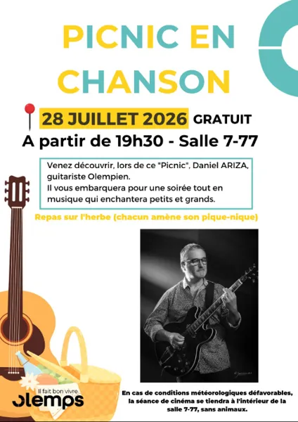 Picnic en chanson: Daniel ARIZA Olemps