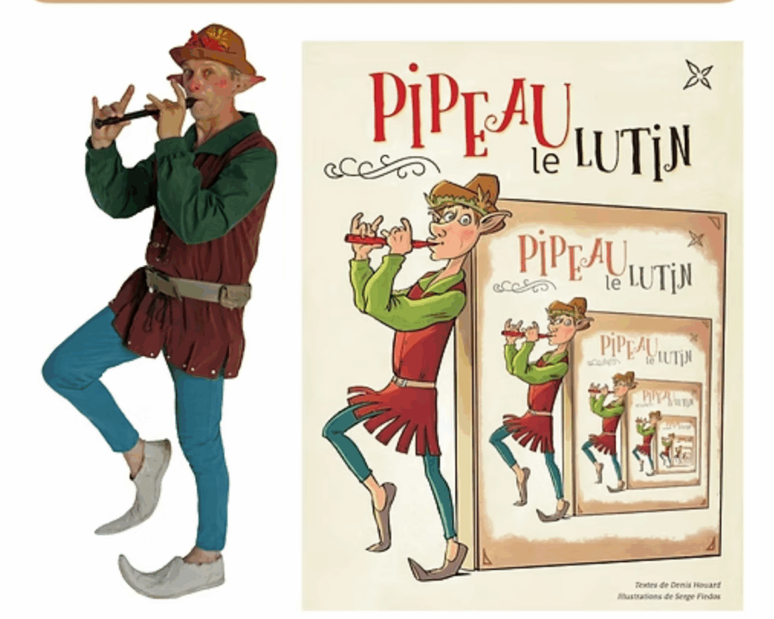 Pipeau le lutin dans “Quatre saisons en forêt “  Feytiat 2026-08-29