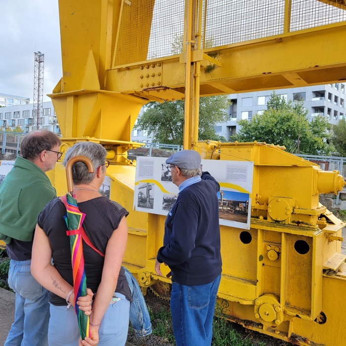 Pôles d’informations sur le Parc des Chantiers, Bâtiment Ateliers et Chantiers de Nantes (Maison des hommes et des techniques), Nantes