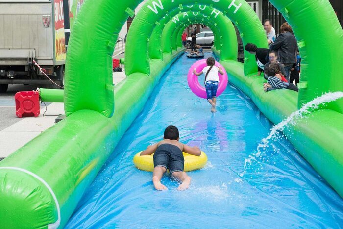 Pool party et foot, Espace Jean Jaures, Rousson
