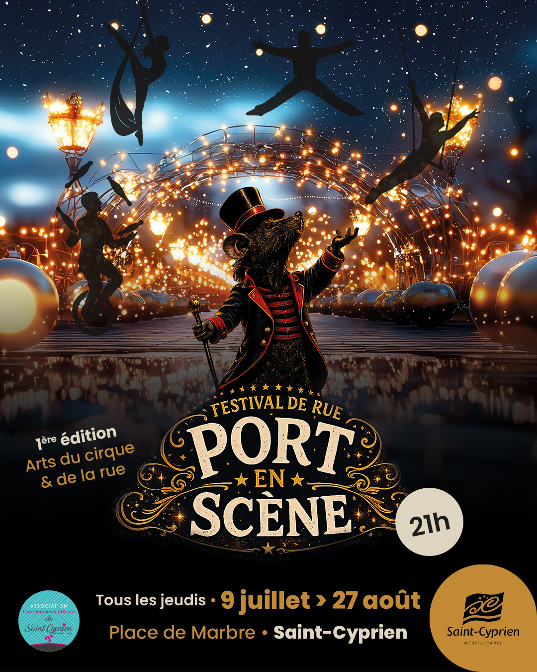 PORT EN SCÈNE Quai Arthur Rimbaud Saint-Cyprien