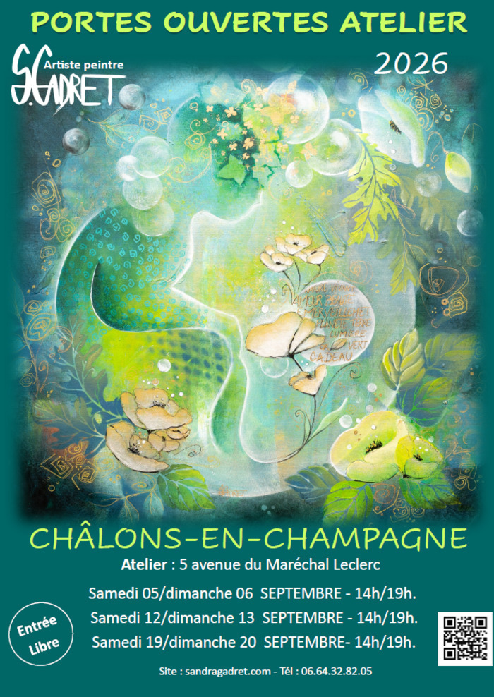 Porte ouverte de l&rsquo;Atelier de Sandra Gadret, Atelier-Maison Sandra Gadret, Châlons-en-Champagne