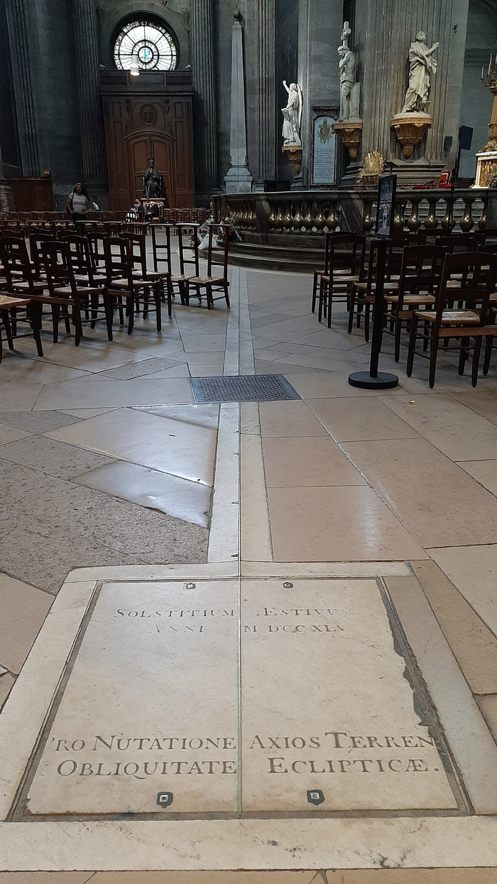 Présentation du Gnomon de l’église Saint-Sulpice, Église Saint-Sulpice, Paris