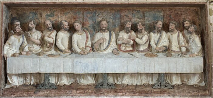 Présentation du retable de la Cène et de sa restauration, Eglise de Saint Julien le Pauvre, Bernay-Neuvy-en-Champagne
