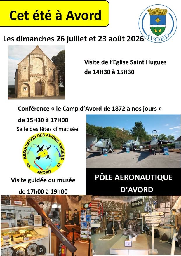 Programme Cet été à Avord Avord