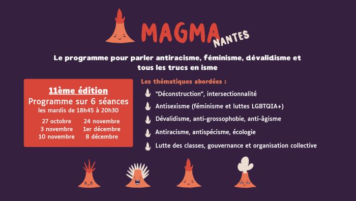 Programme de sensibilisation aux discriminations · Magma&rsquo;Nantes #11 Open Lande Nantes