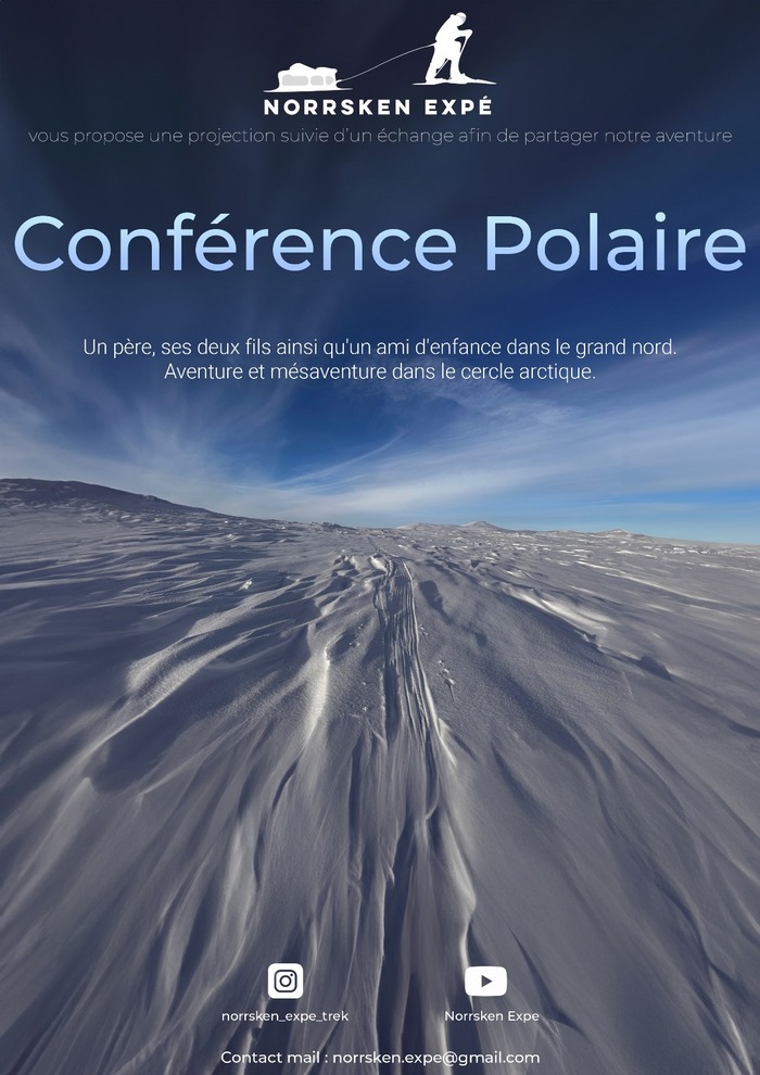 Projection + Conférence Polaire Médiathèque Théodore Monod Juvignac