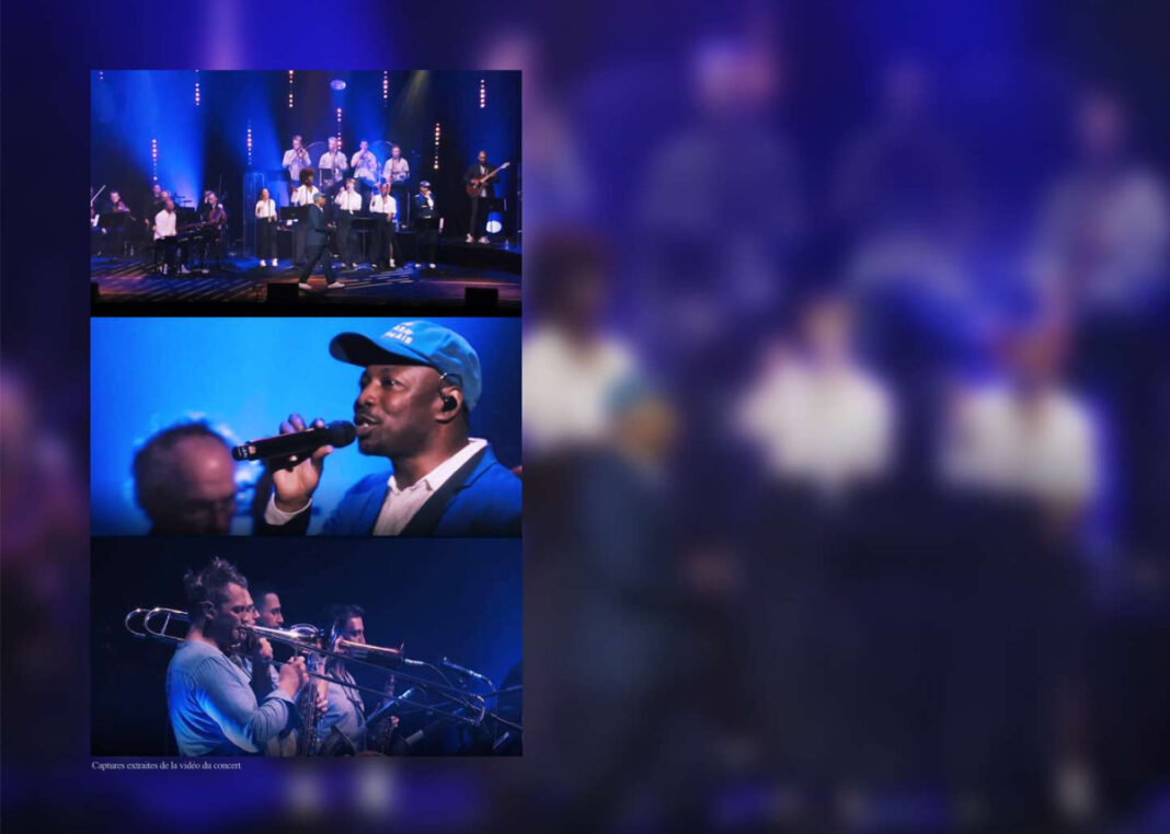 Projection du concert Mc Solaar New Big Band Project Rue de Canteloup Honfleur