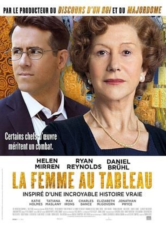 Projection du film « La femme au tableau », Cinéma Grand écran, Libourne
