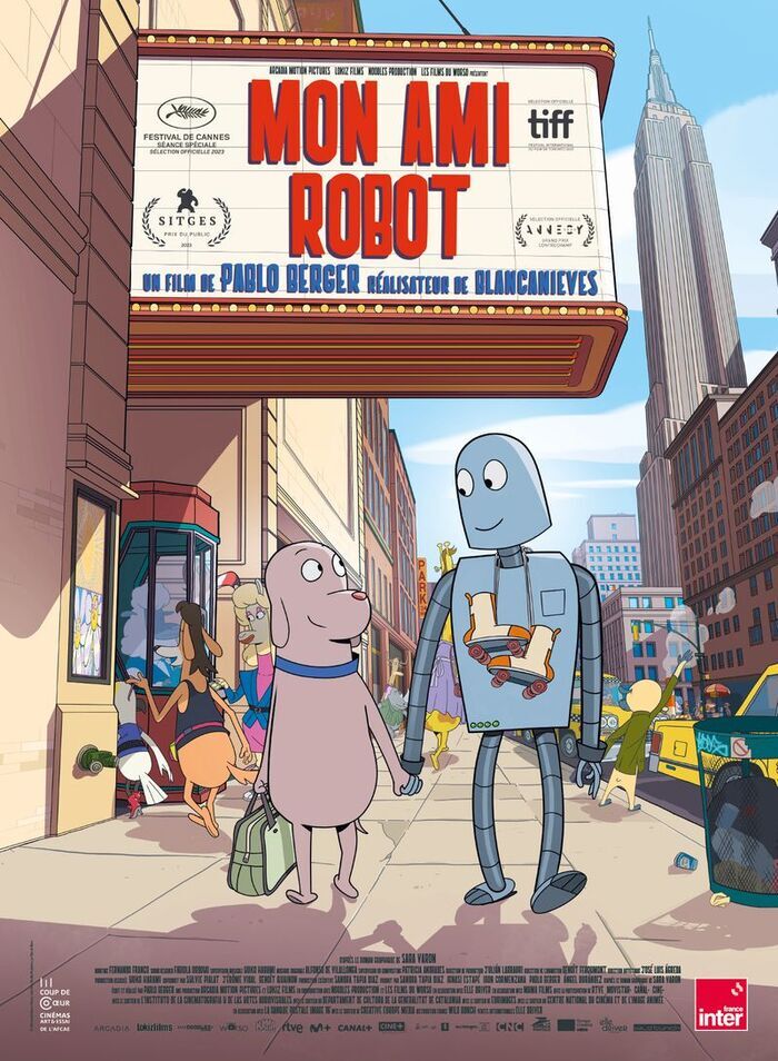 Projection du film « Mon ami Robot » de Pablo Berger, Médiathèque Colette, Lisses