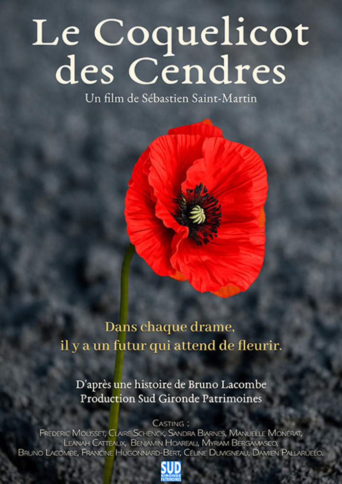 Projection "Le coquelicot des cendres" Cinéma Rex La Réole