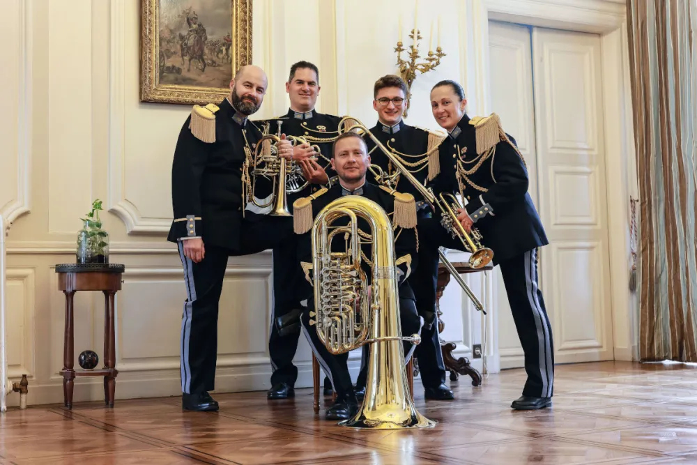 Quintette de cuivres de la Musique des Transmissions Fort du Petit Bé Saint Malo — Fort du Petit Bé — Saint Malo — 31 juillet 2026