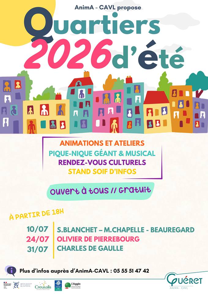 Quartiers d'été animations