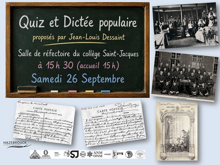 Quiz et dictée populaire, Collège Saint Jacques, Hazebrouck