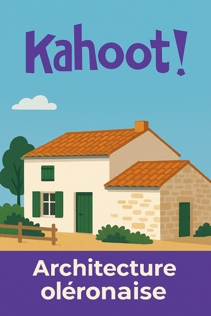 Quiz interactif « Kahoot petit patrimoine », Maison éco-paysanne, Le Grand-Village-Plage
