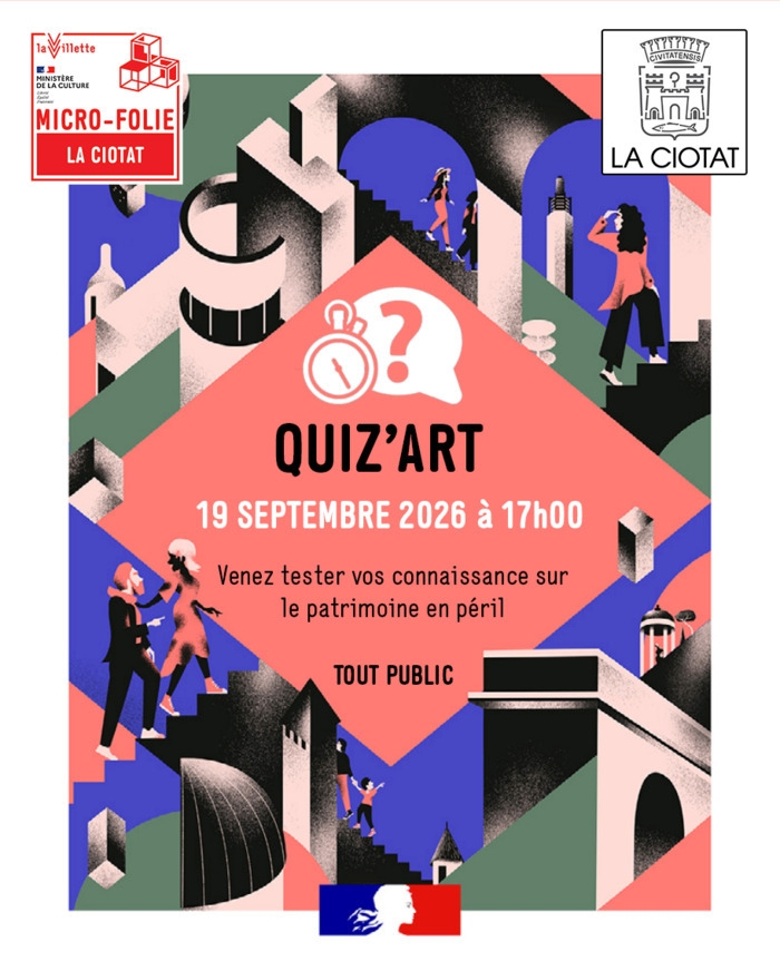 Quiz'art Chapelle Ste Anne MICRO FOLIE La Ciotat