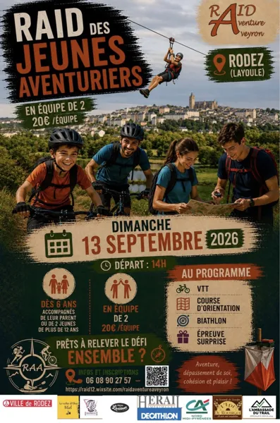 Raid des jeunes aventuriers Rodez