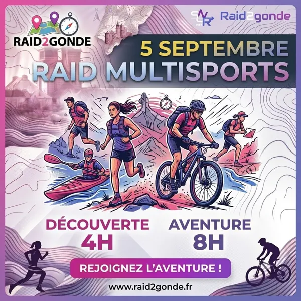 Raid2Gonde Raid Multisports Sainte-Radegonde