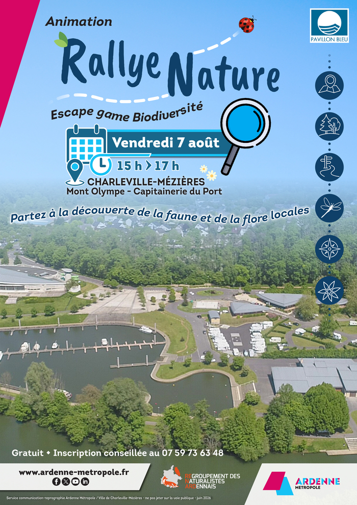 Rallye Nature, Port du Mont-Olympe, Charleville-Mézières