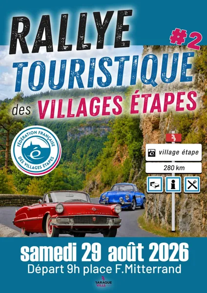 Rallye touristique des villages étapes  Baraqueville