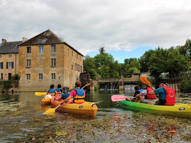 Rand'eau Meuse balade commentée en canoë Capitainerie Stenay 2026-07-21