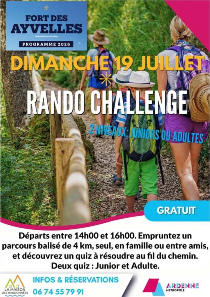 Rando Challenge, Fort des Ayvelles, Villers-Semeuse