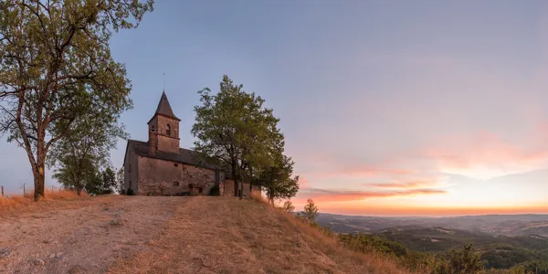 Rando coucher de soleil et soupe au fromage  Mouret