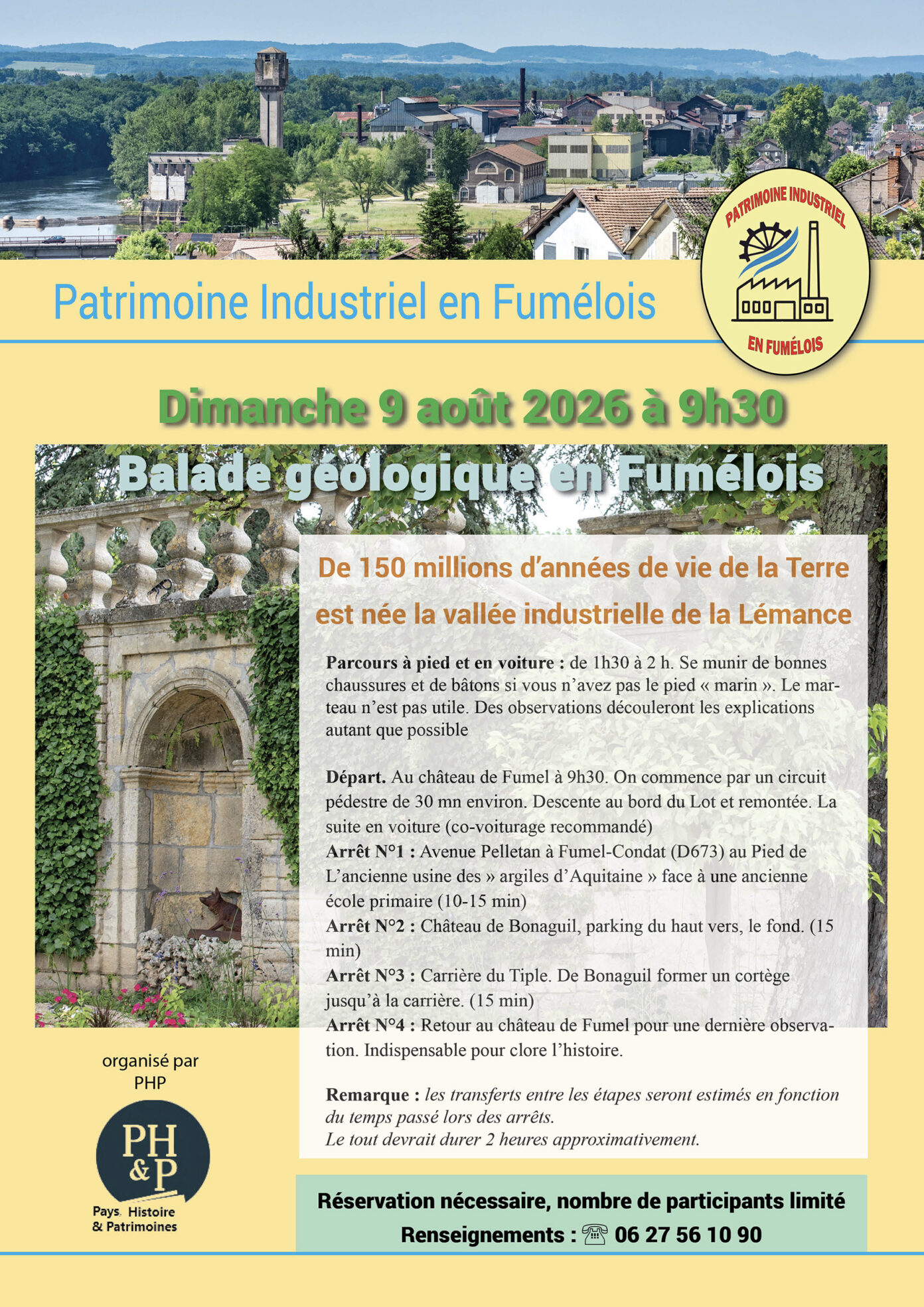 Rando géologique en Fumélois Fumel