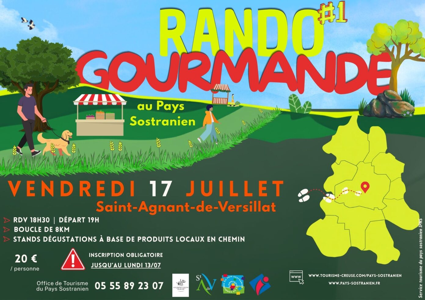 Rando gourmande à St-Agnant-de-Versillat Saint-Agnant-de-Versillat