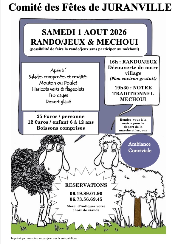 RANDO/JEUX & MECHOUI Juranville
