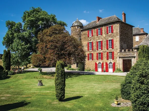 Randonnée dans la tiédeur de fin d’après-midi « Château du Bosc » Naucelle