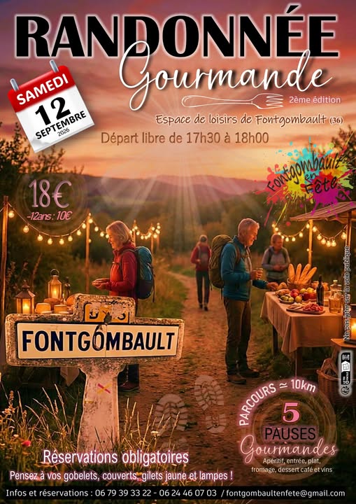 Randonnée Gourmande  Fontgombault