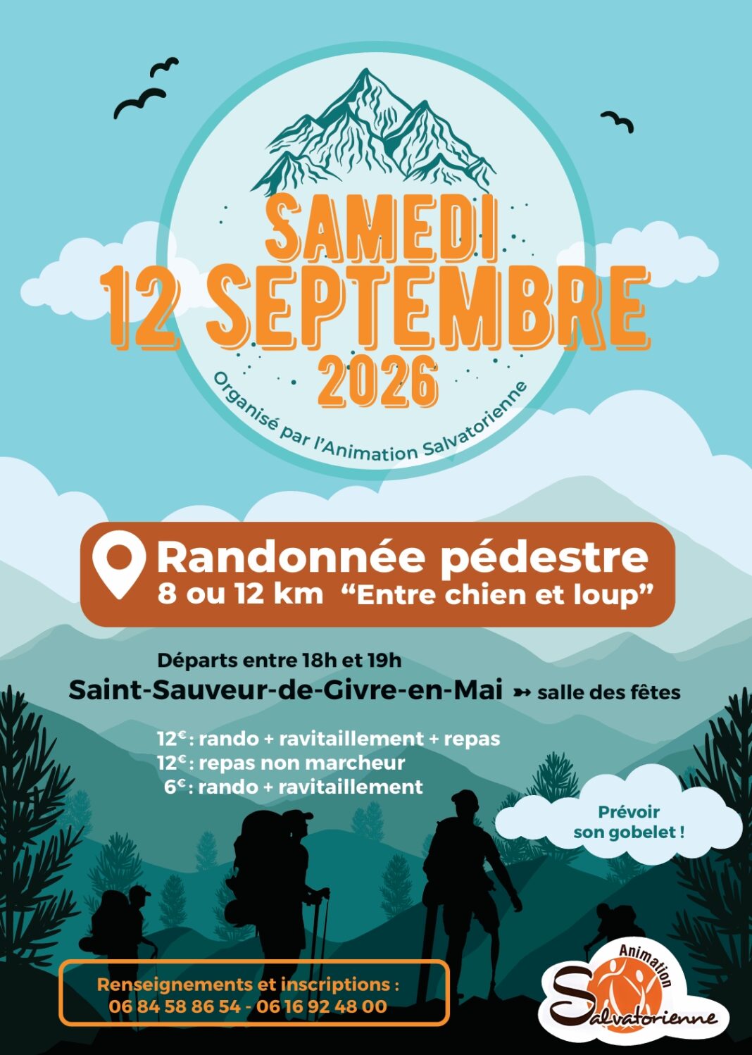 Randonnée pédestre « Entre chien et loup » Bressuire