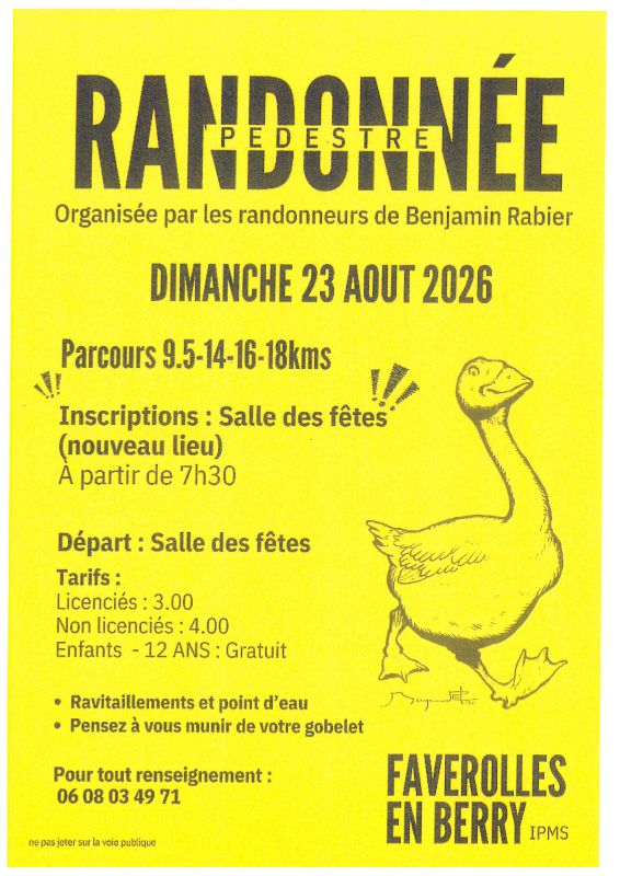 Randonnée pédestre  Villentrois-Faverolles-en-Berry
