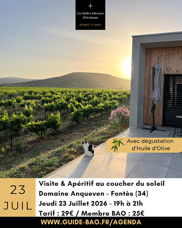 RDV GOURMAND AU DOMAINE ANQUEVEN Fontès