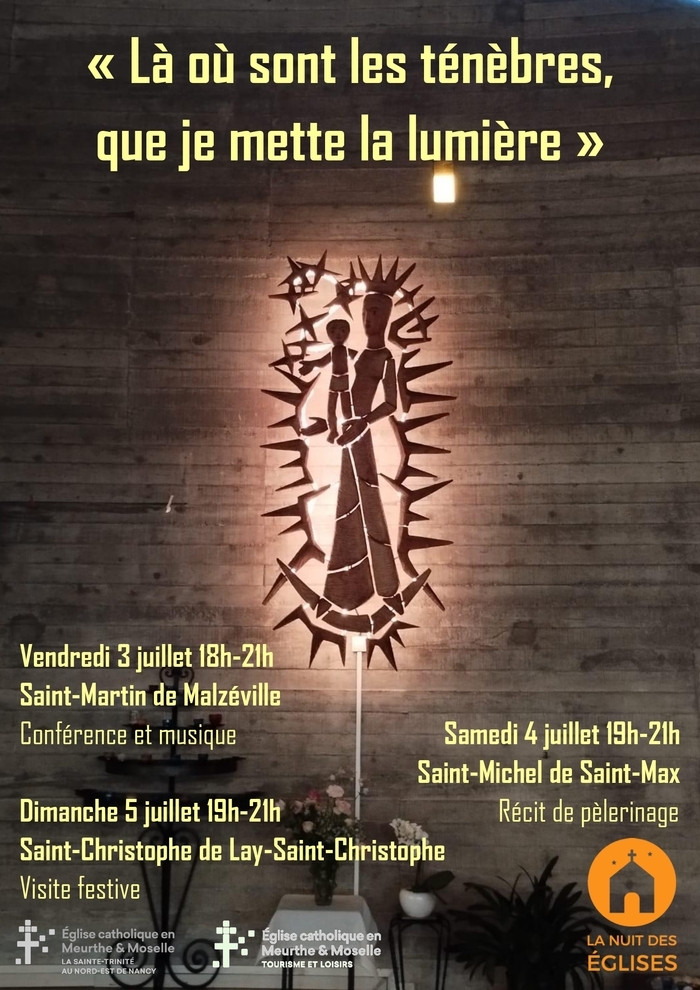 Récit de pèlerinage, Eglise Saint-Michel de Saint-Max, Saint-Max