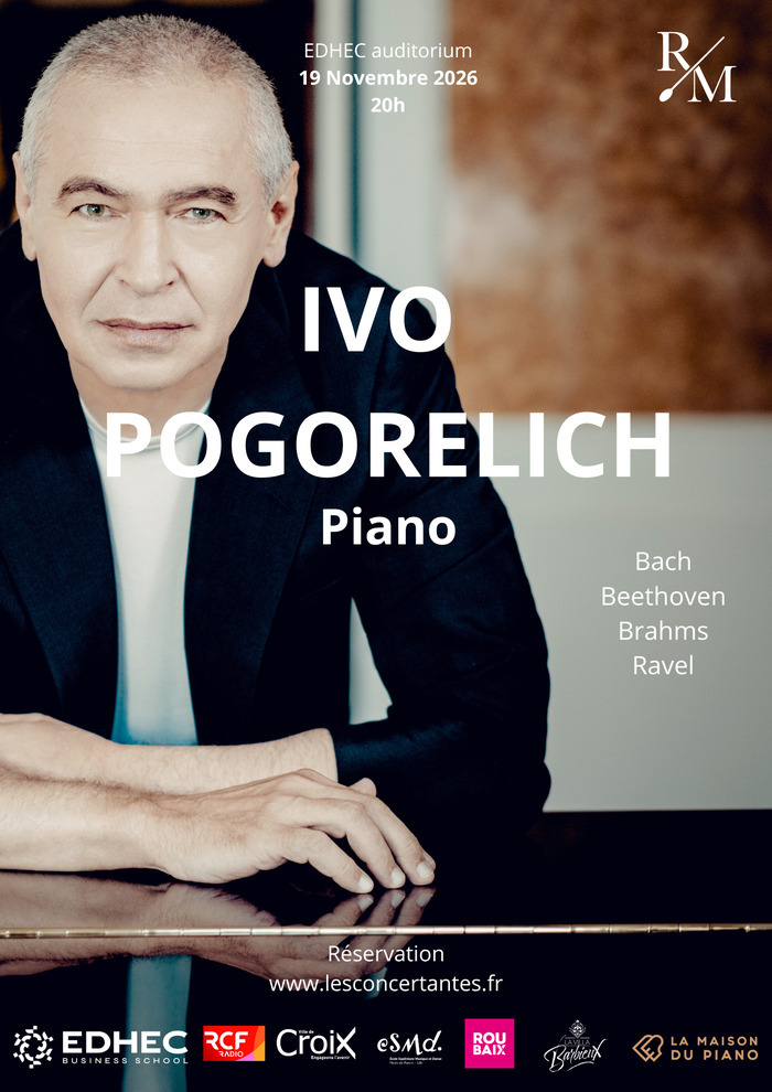 Récital piano d’Ivo Pogorelich, Campus EDHEC, Roubaix