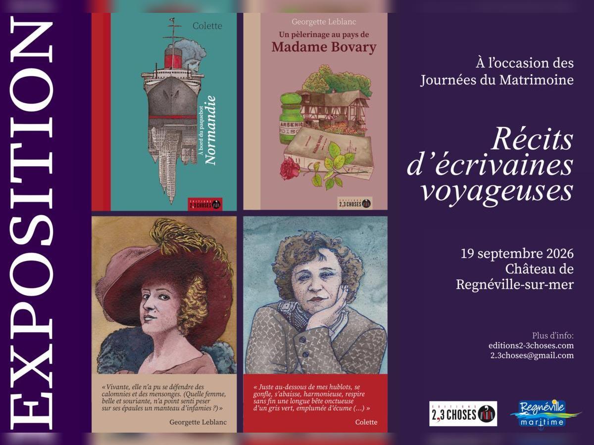 Récits d’écrivaines voyageuses 3 Route des Fours À Chaux Regnéville-sur-Mer 2026-09-19