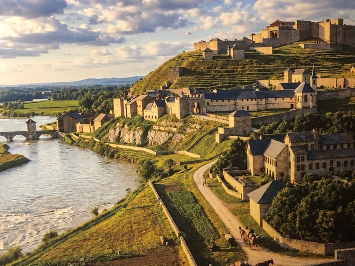 Reconstitution en 3D de Montmélian en 1705, Musée historique de Montmélian – Ancienne maison d&rsquo;accueil des Dominicains, Montmélian
