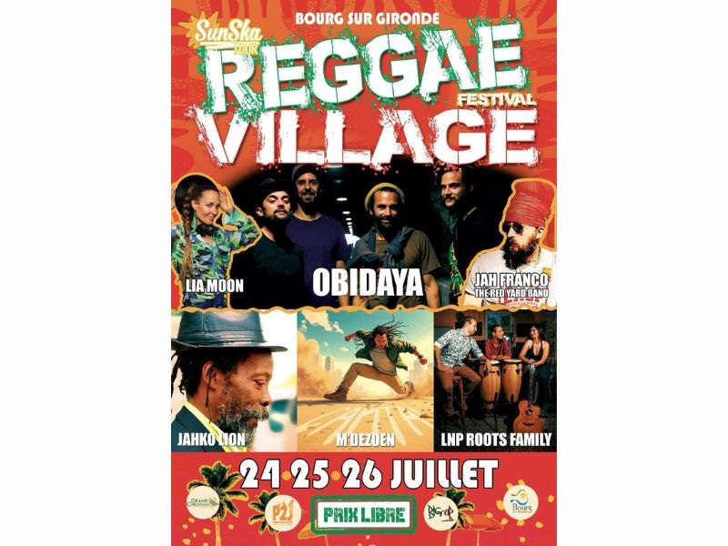 Reggae Village Festival 2026 3e Édition !  Bourg