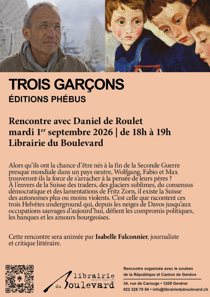 Rencontre avec Daniel de Roulet, Autre lieu, Genève