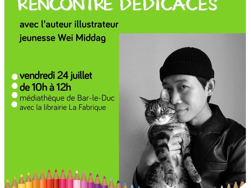 Rencontre dédicaces Médiathèque Jean Jeukens Bar-le-Duc
